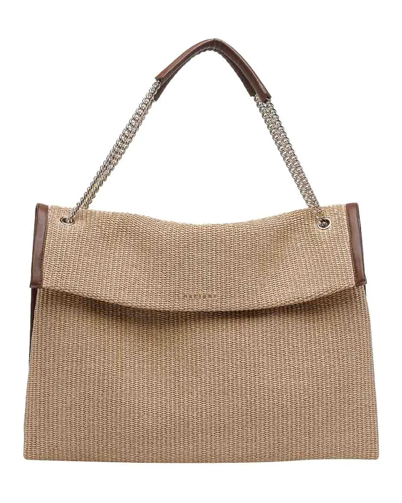 Orciani Schultertasche - Beige Beige