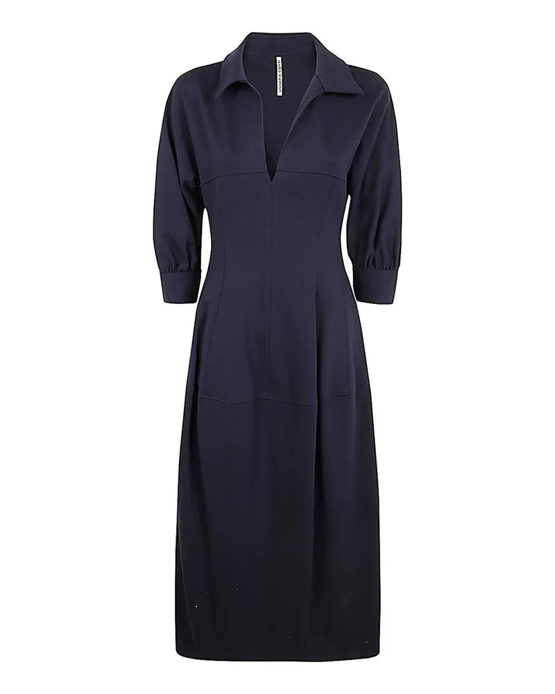Liviana Conti Knielanges Kleid - Blau Blau