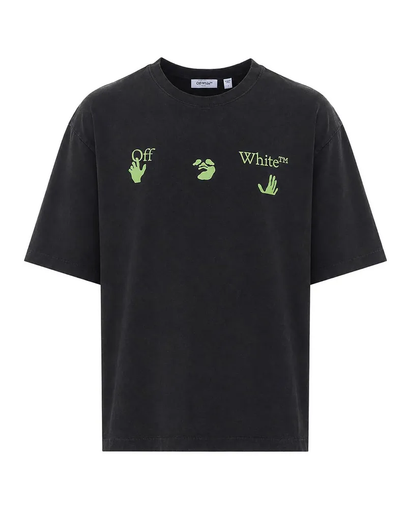OFF-WHITE T-Shirt - Schwarz Schwarz