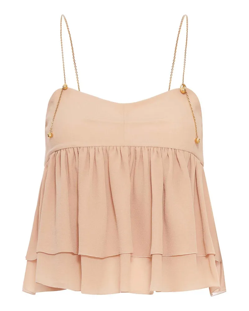 Chloé Top - Nude Nude