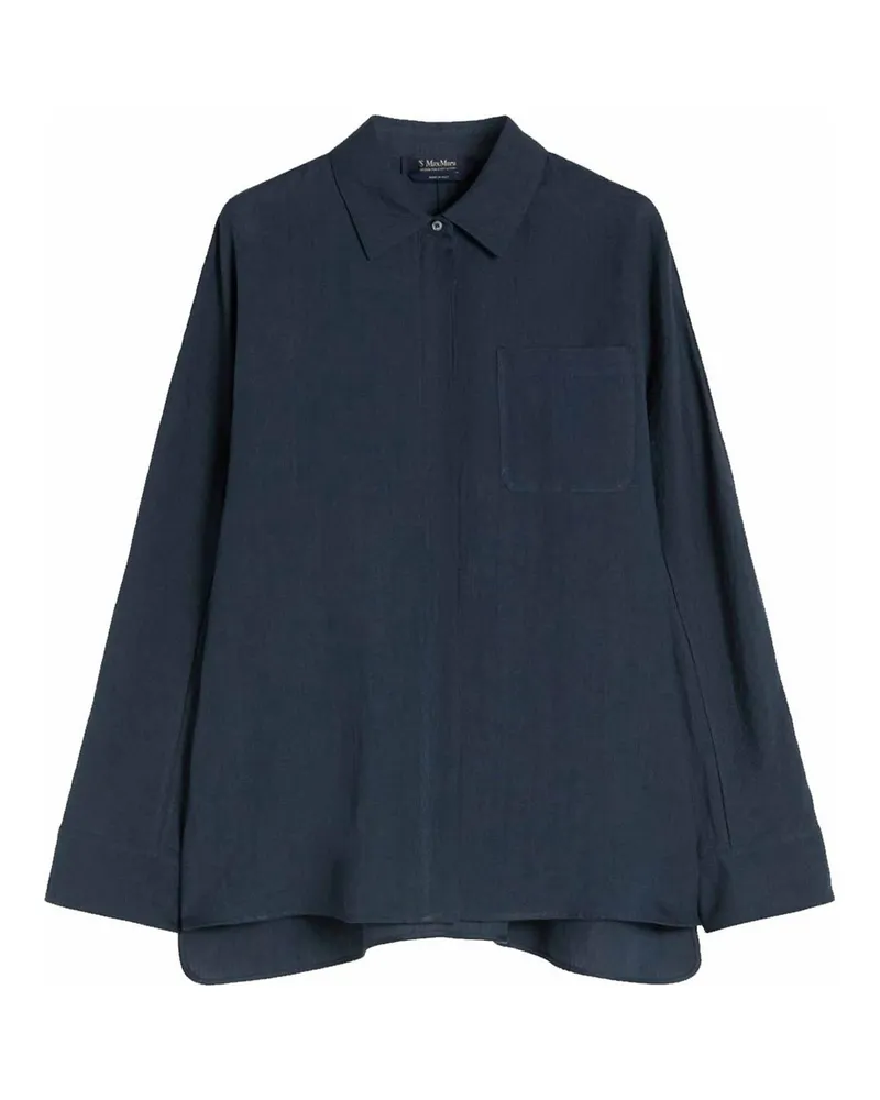 Max Mara Top - Blau Blau