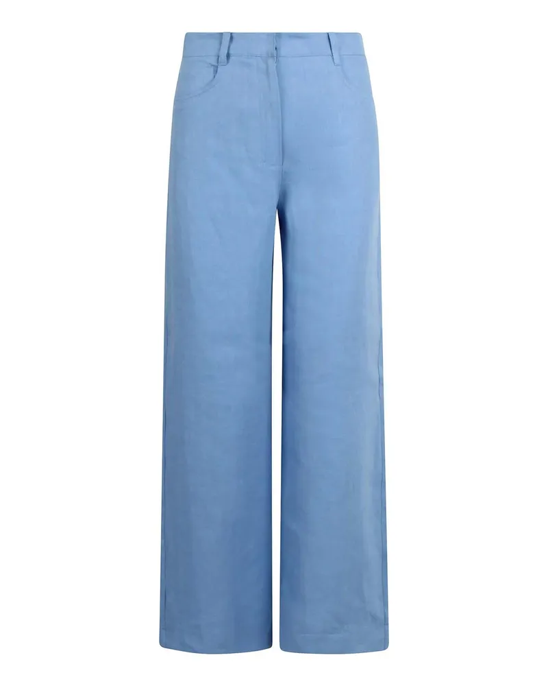 Max Mara Casual Hose - Blau Blau