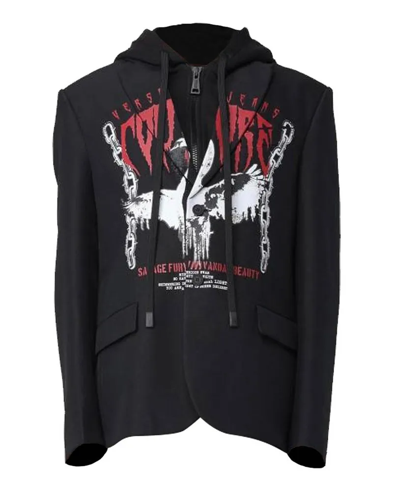 Versace Jeans Blazer - Schwarz Schwarz
