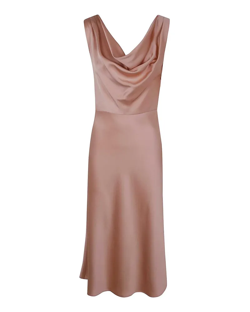 Blumarine Knielanges Kleid - Rosa Rosa