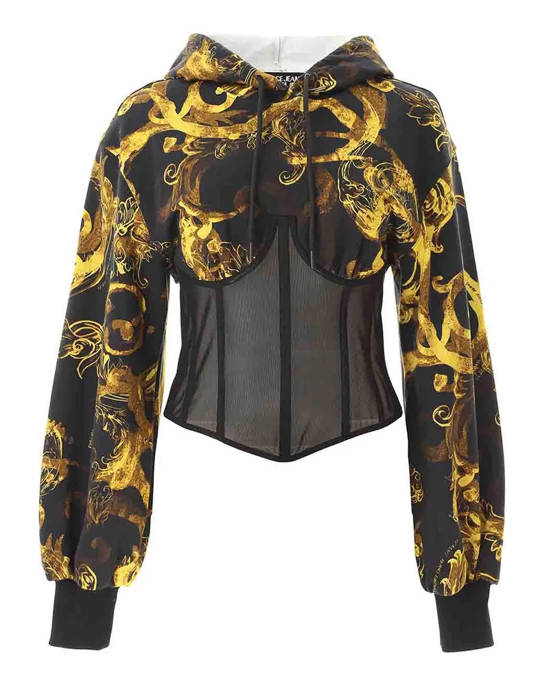 Versace Jeans Sweatshirt - Schwarz Schwarz