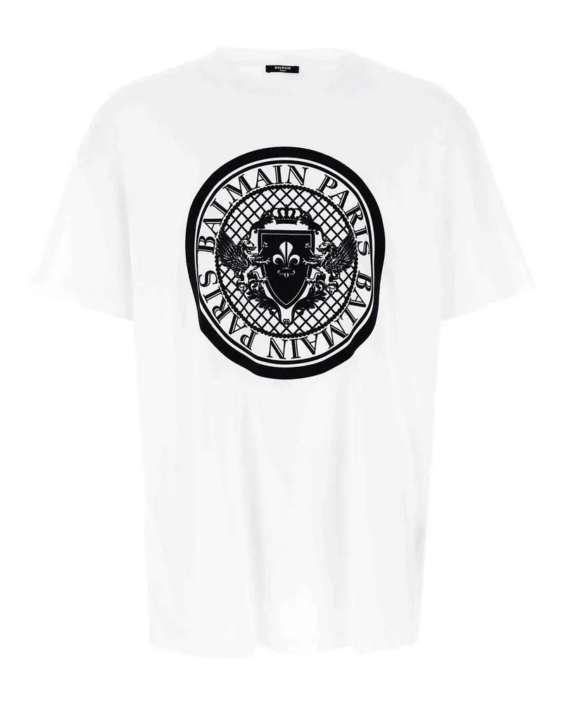 Balmain T-Shirt - Weiß Weiß
