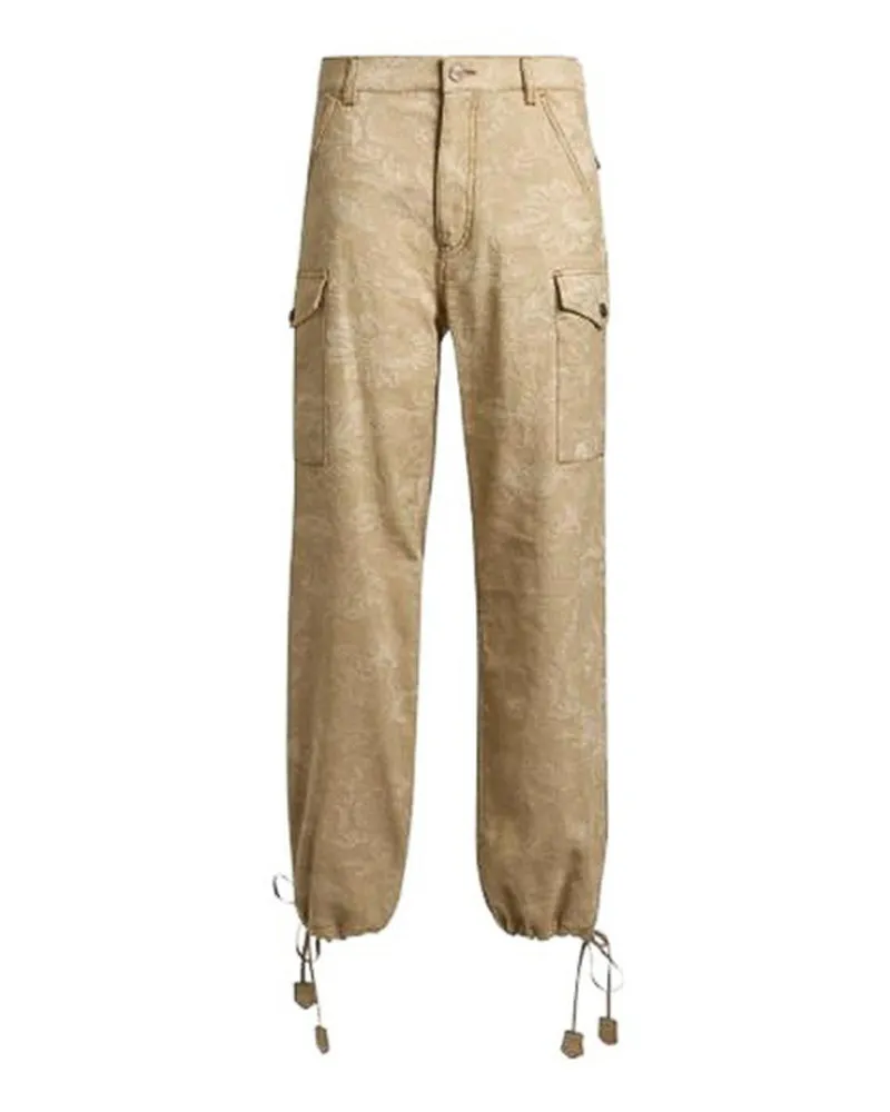 Etro Straight Leg Jeans - Beige Beige