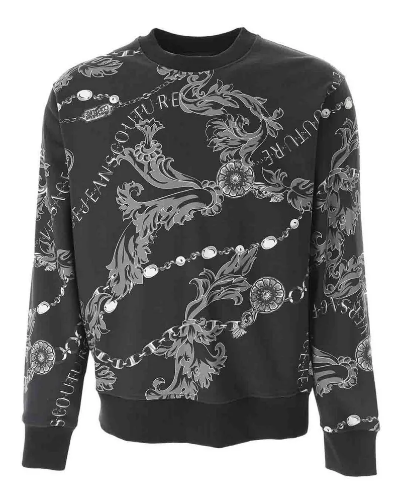 Versace Jeans Sweatshirt - Schwarz Schwarz