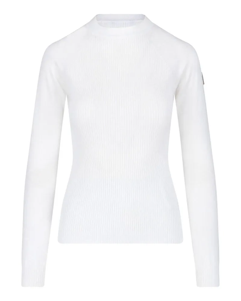 Moncler Rundhalspullover - Weiß Weiß