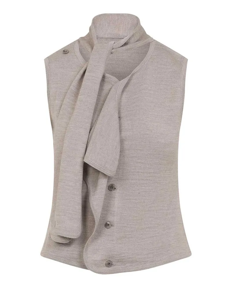 Christophe Lemaire Cardigan - Taupe Taupe