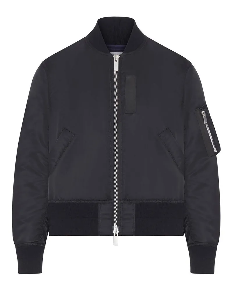 Sacai Bomberjacke - Schwarz Schwarz