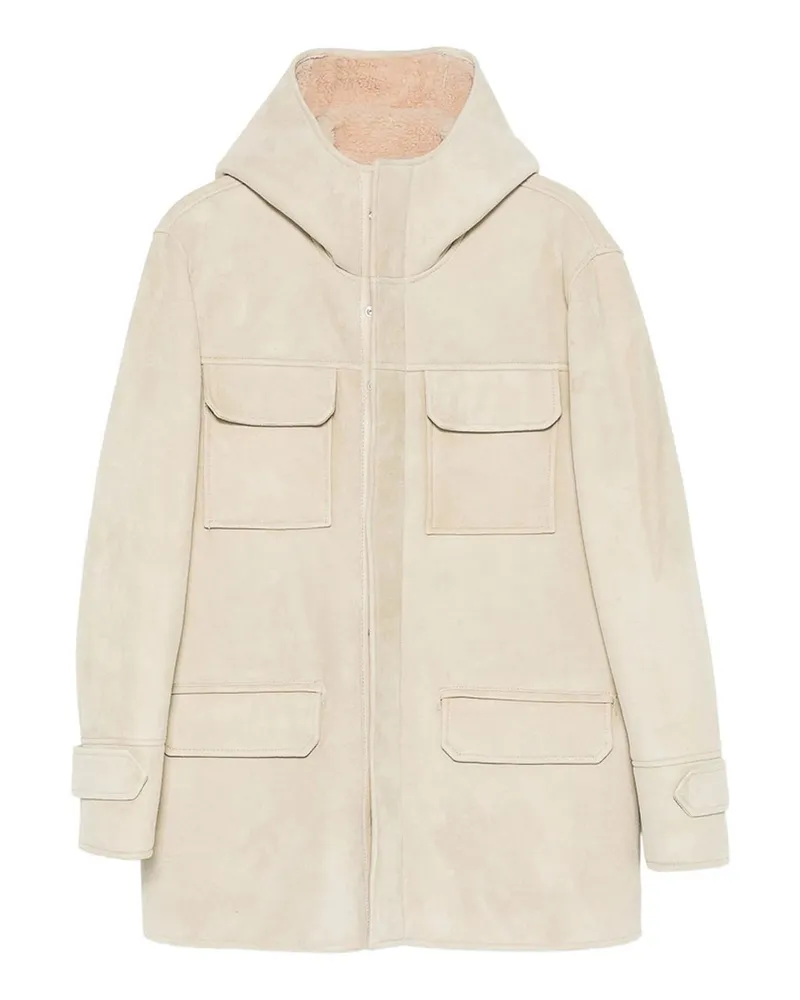 Dondup Ledermantel - Beige Beige