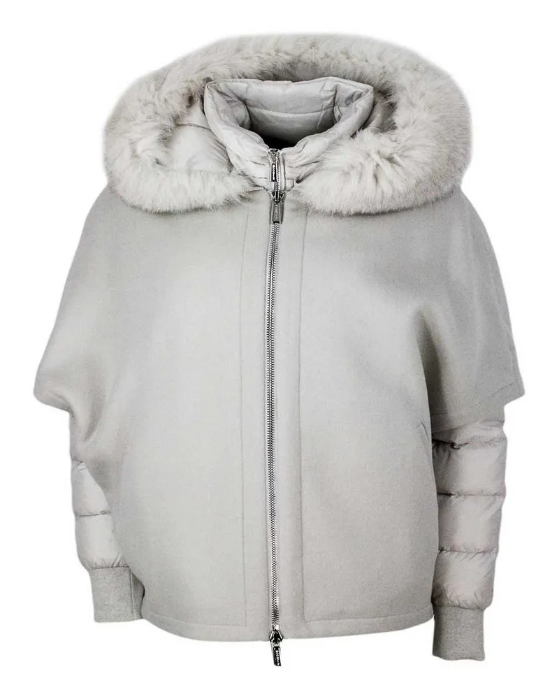 MOORER Casualjacke - Grau Grau
