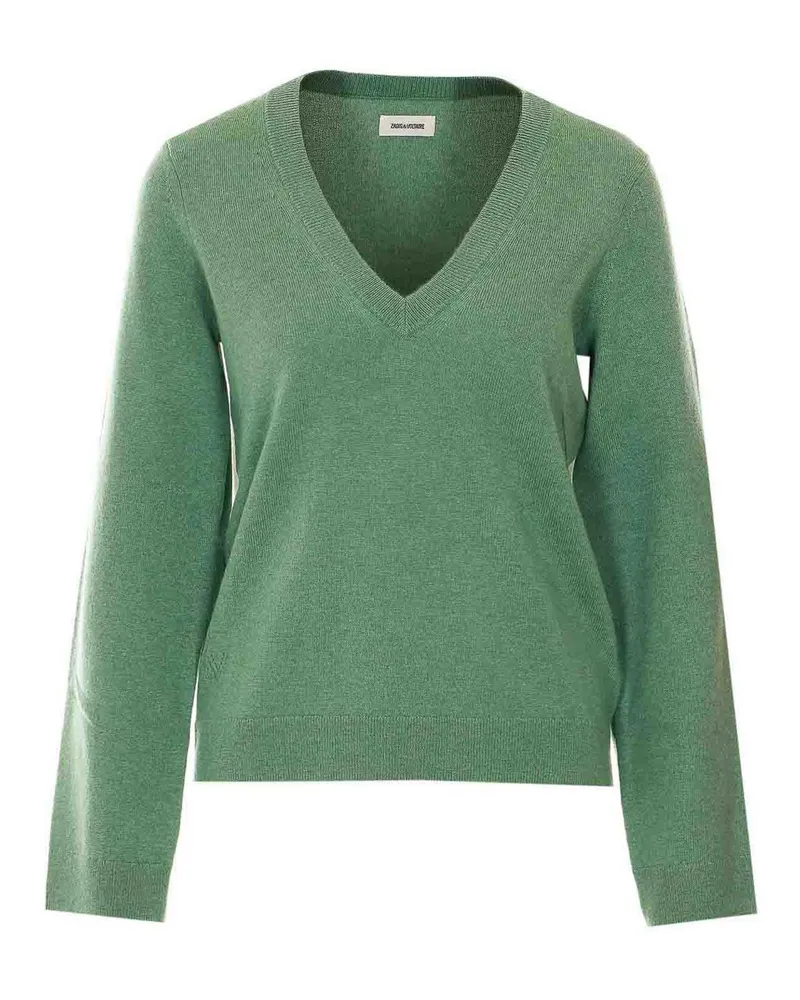 Zadig & Voltaire Rundhalspullover - Grün Grün