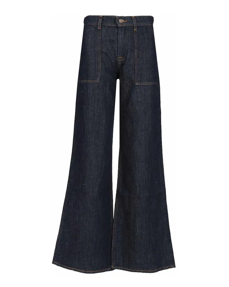 7 for all mankind Bootcut Jeans - Blau Blau