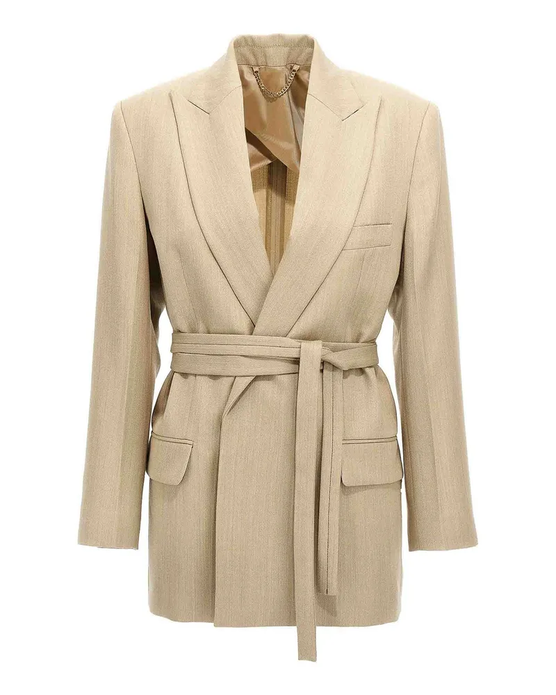 Victoria Beckham Blazer - Beige Beige