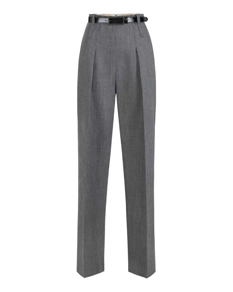 Elisabetta Franchi Casual Hose - Grau Grau
