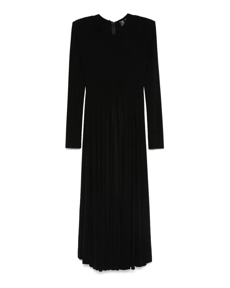 Norma Kamali Maxikleid - Schwarz Schwarz