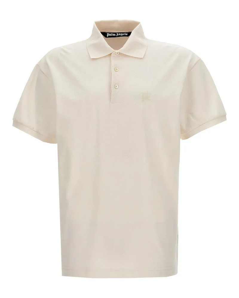 Palm Angels Poloshirt - Weiß Weiß