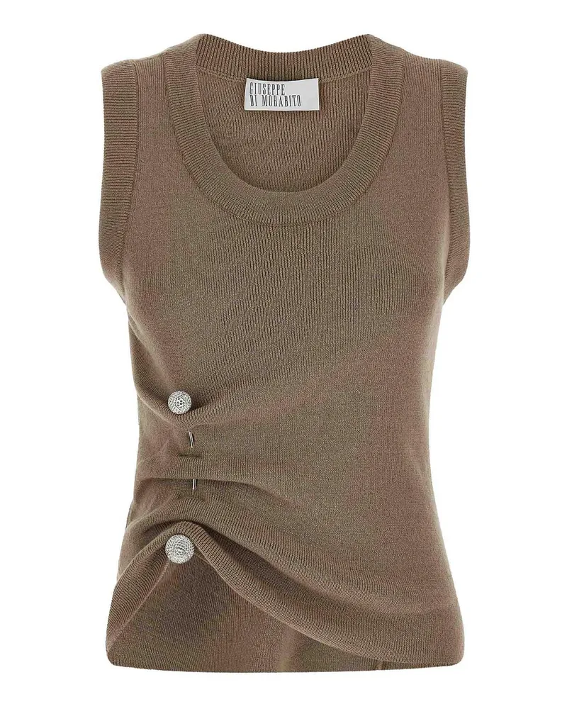 Giuseppe di Morabito Top - Beige Beige