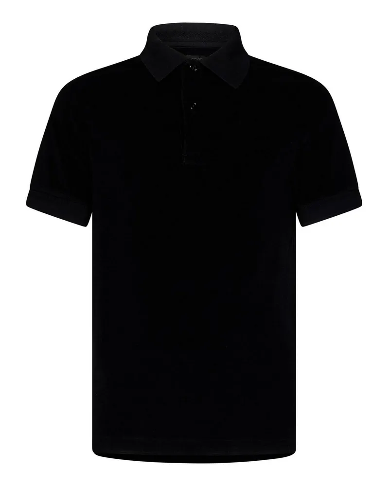 Tom Ford Poloshirt - Schwarz Schwarz