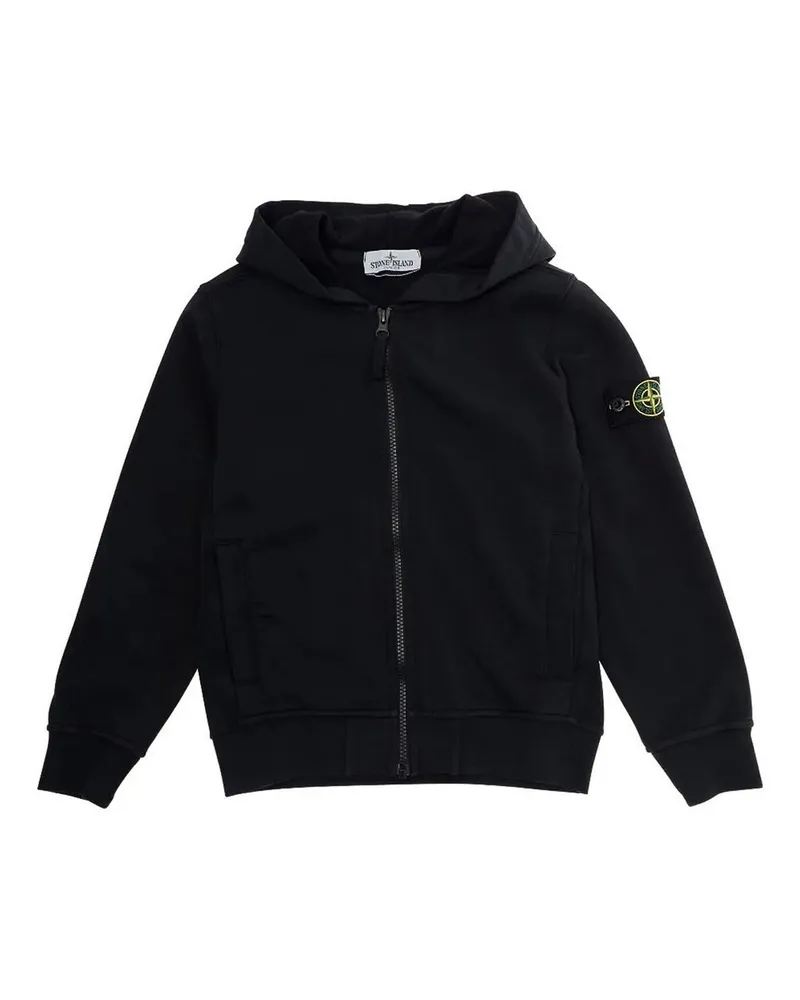 Stone Island Cardigan - Schwarz Schwarz