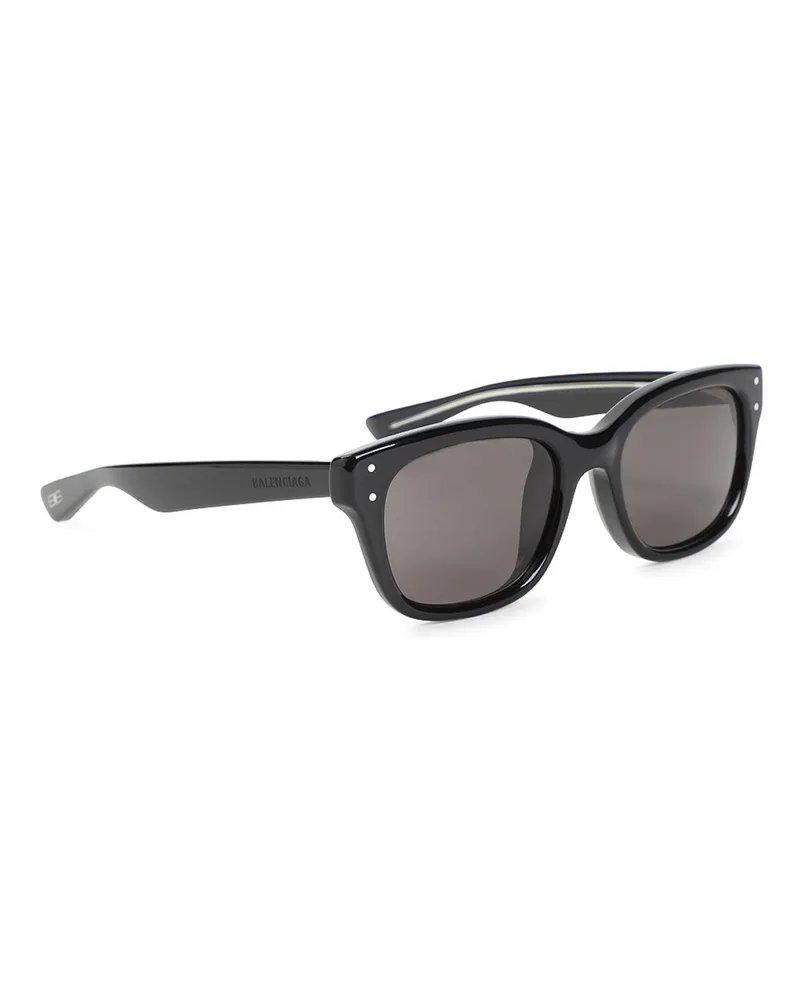 Balenciaga Sonnenbrille - Schwarz Schwarz