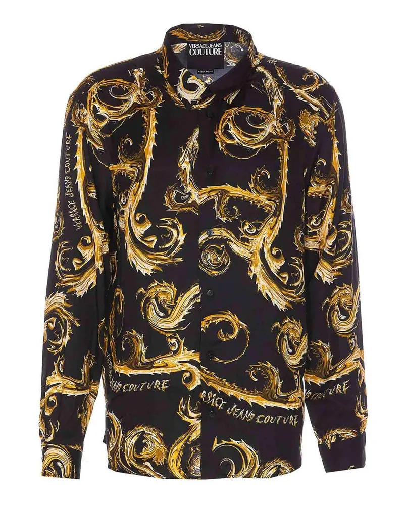 Versace Jeans Hemd - Schwarz Schwarz