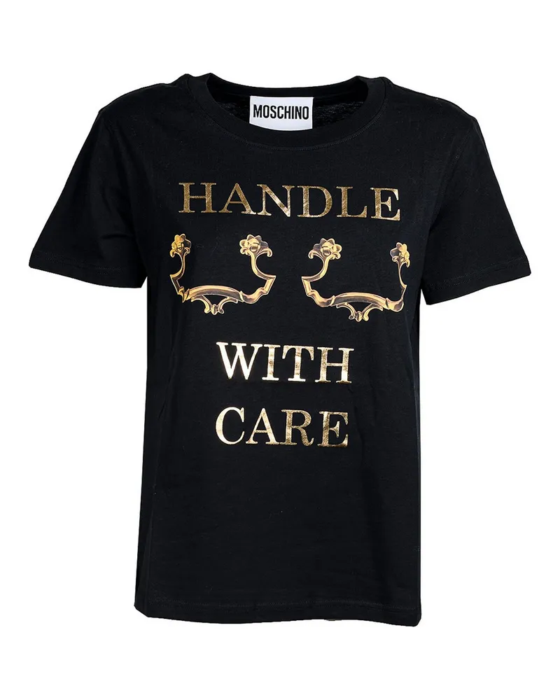 Moschino T-Shirt - Schwarz Schwarz