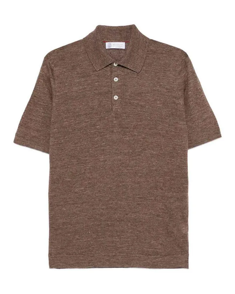 Brunello Cucinelli Poloshirt - Beige Beige