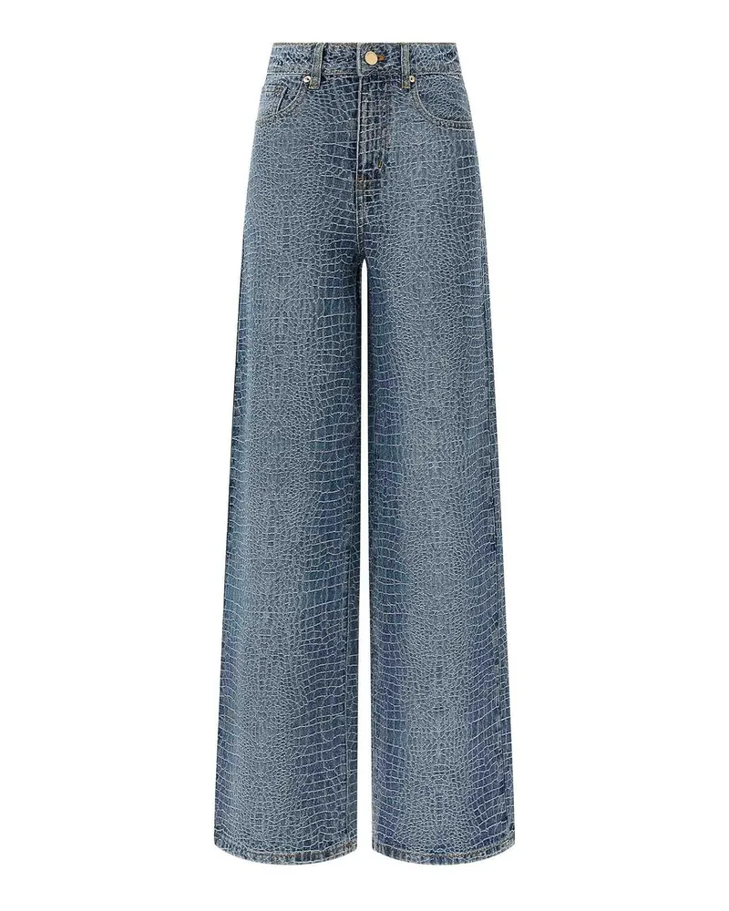 Self-Portrait Straight Leg Jeans - Bunt Bunt