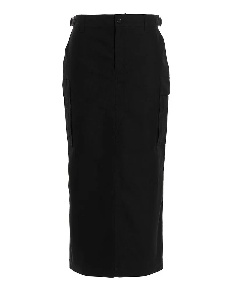 WARDROBE.NYC Wardrobe. NYC Midirock - Schwarz Schwarz