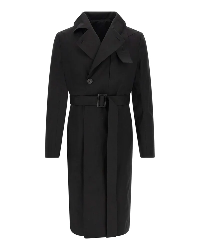 Rick Owens Trenchcoat - Schwarz Schwarz