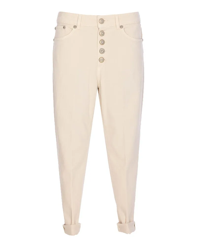 Dondup Bootcut Jeans - Beige Beige