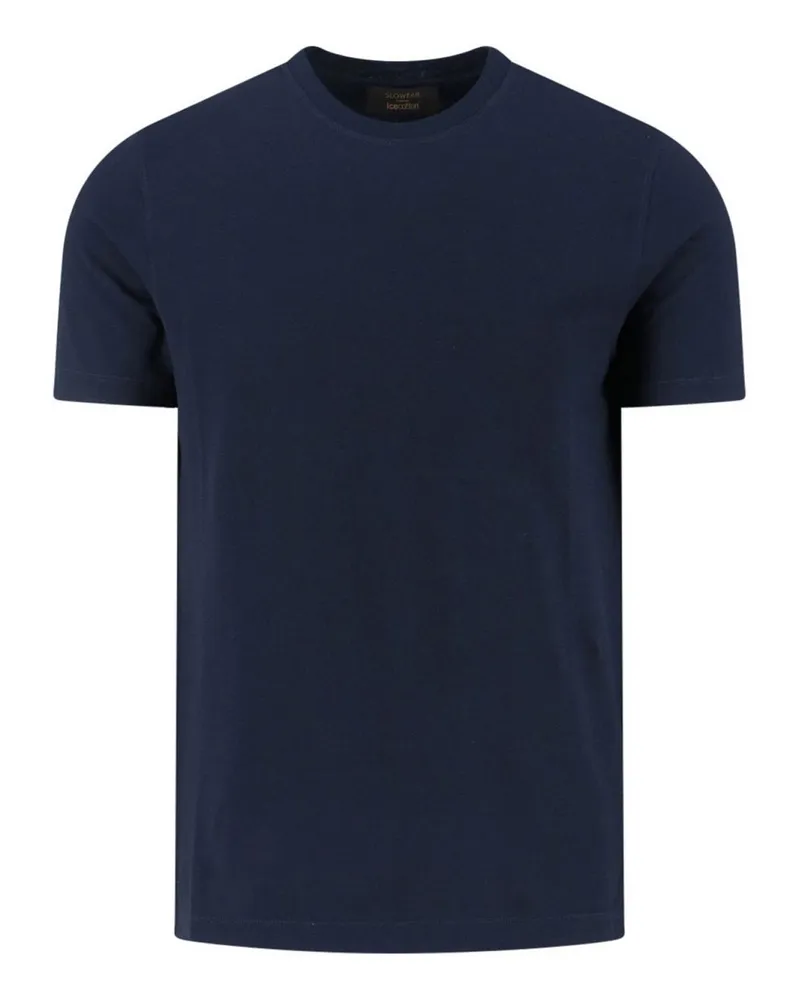 Zanone T-Shirt - Blau Blau
