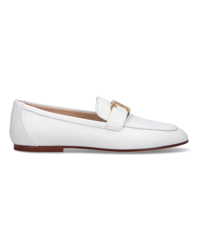 TOD'S Mokassins - Weiß Weiß