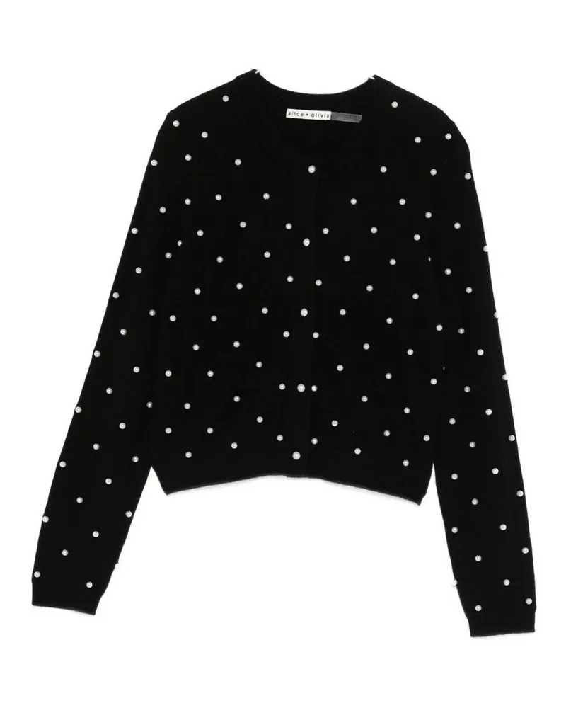 Alice + Olivia Cardigan - Schwarz Schwarz