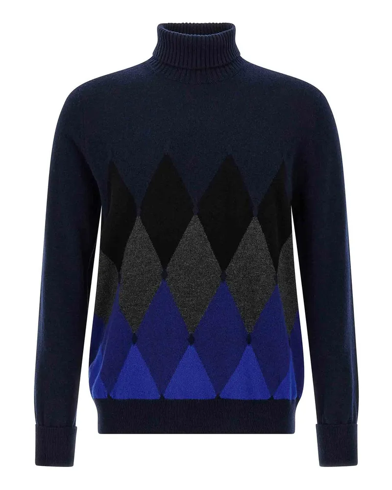 Ballantyne Cardigan - Blau Blau