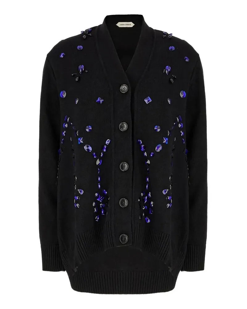 Alberta Ferretti Cardigan - Schwarz Schwarz