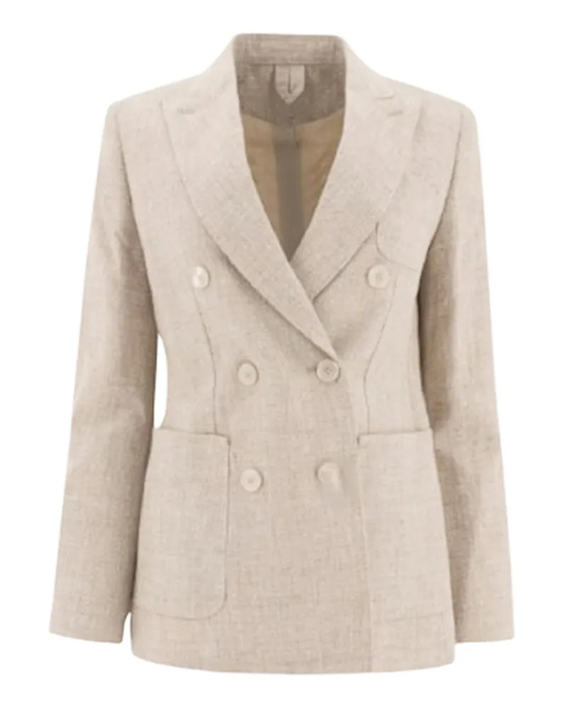 Max Mara Casualjacke - Beige Beige
