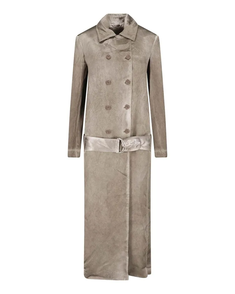 Diesel Trenchcoat - Grau Grau