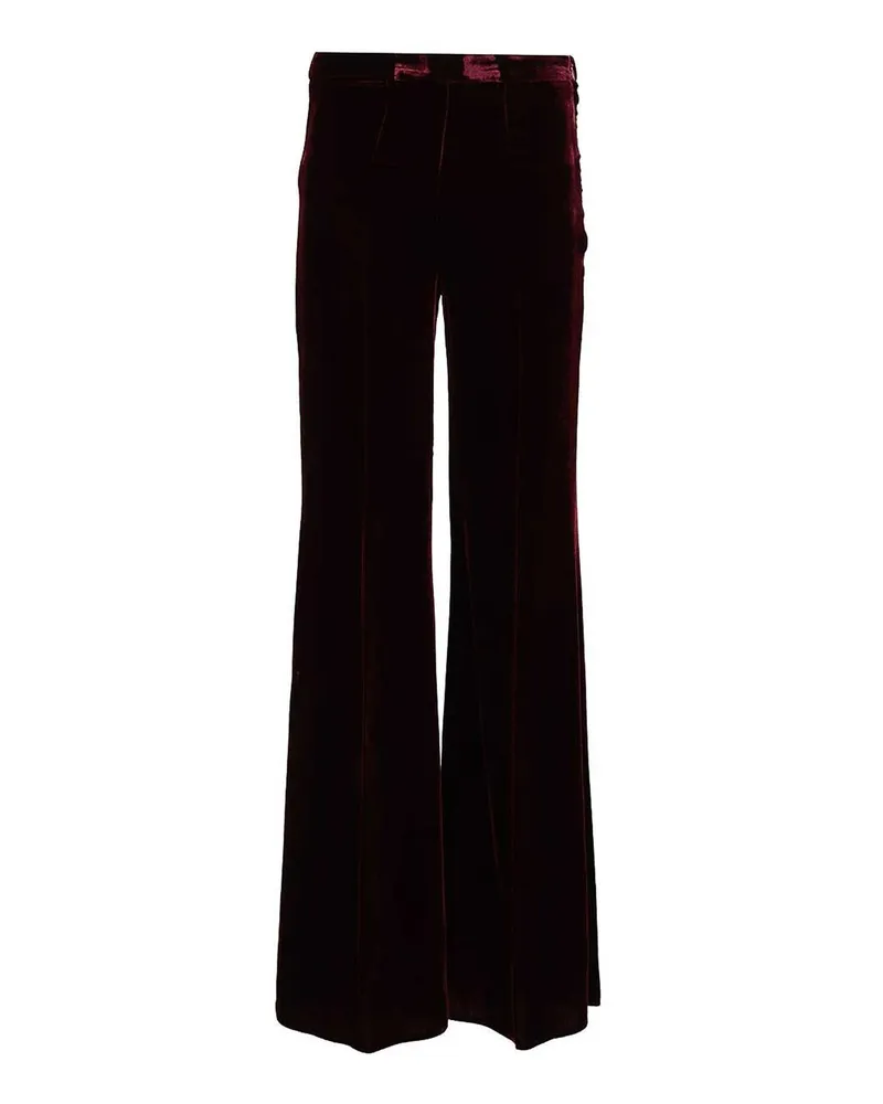 forte_forte Casual Hose - Dunkelrot Dunkelrot