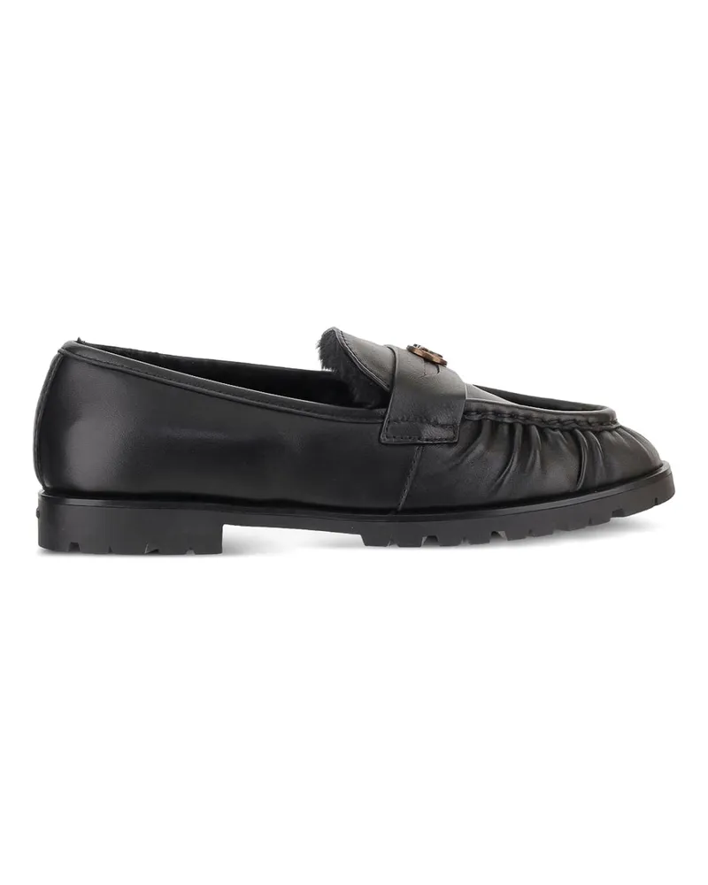 Pinko Mokassins - Schwarz Schwarz