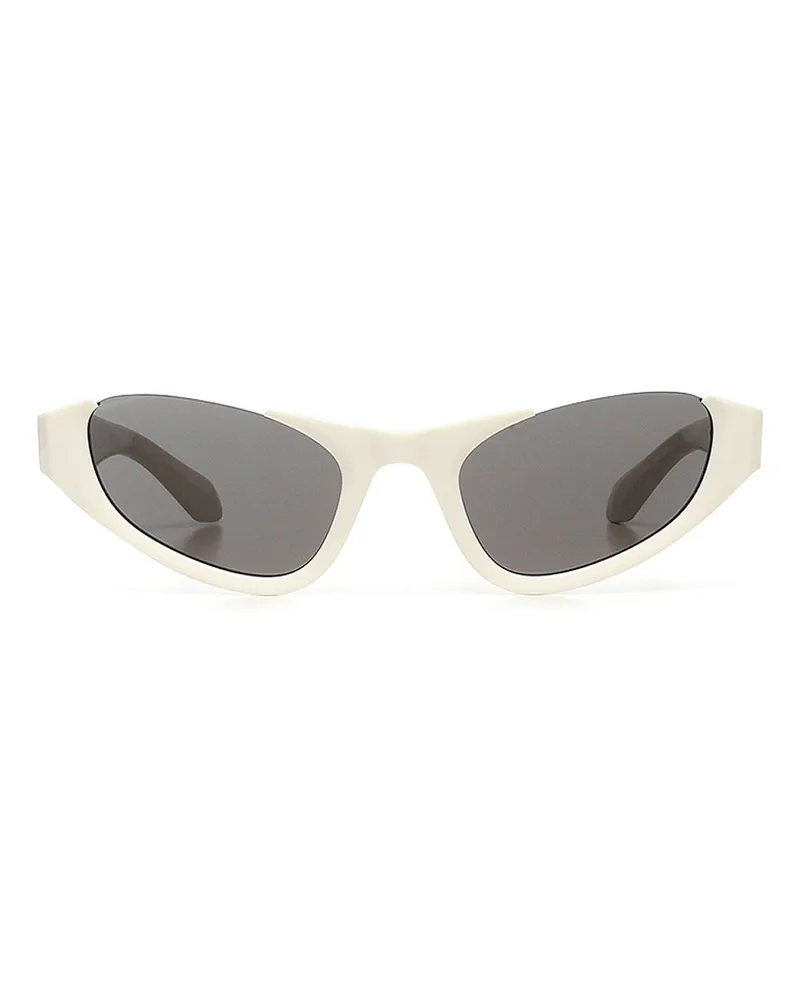 Alaïa Sonnenbrille - Weiß Weiß