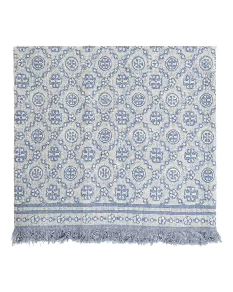 Tory Burch Schal - Hellblau Hellblau
