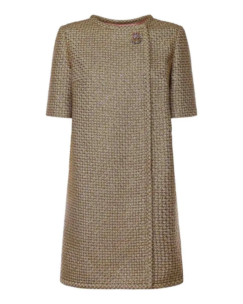 Valentino Garavani Kurzes Kleid - Gold Gold