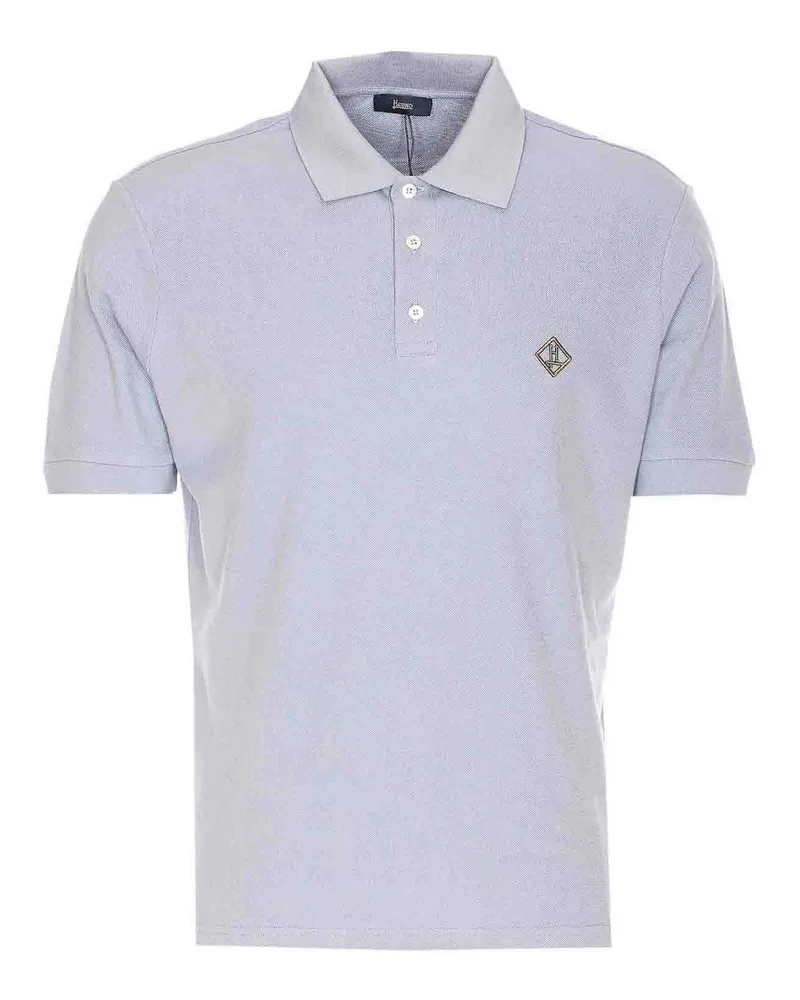 Herno Poloshirt - Blau Blau