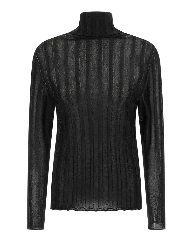 Fabiana Filippi Rundhalspullover - Schwarz Schwarz