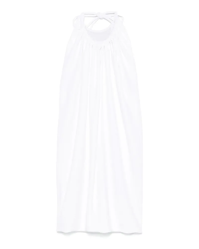 SPORTMAX Knielanges Kleid - Weiß Weiß
