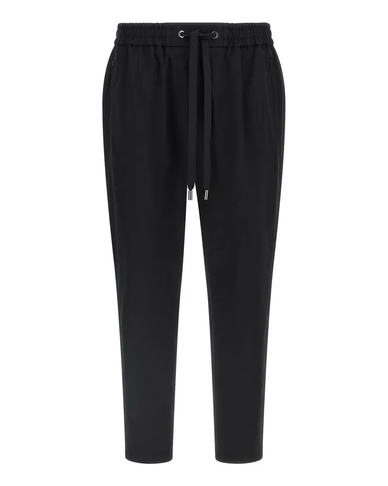 Dolce & Gabbana Casual Hose - Schwarz Schwarz